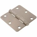 Hillman 3-1/2 SATIN NICKEL RC HINGE 852689